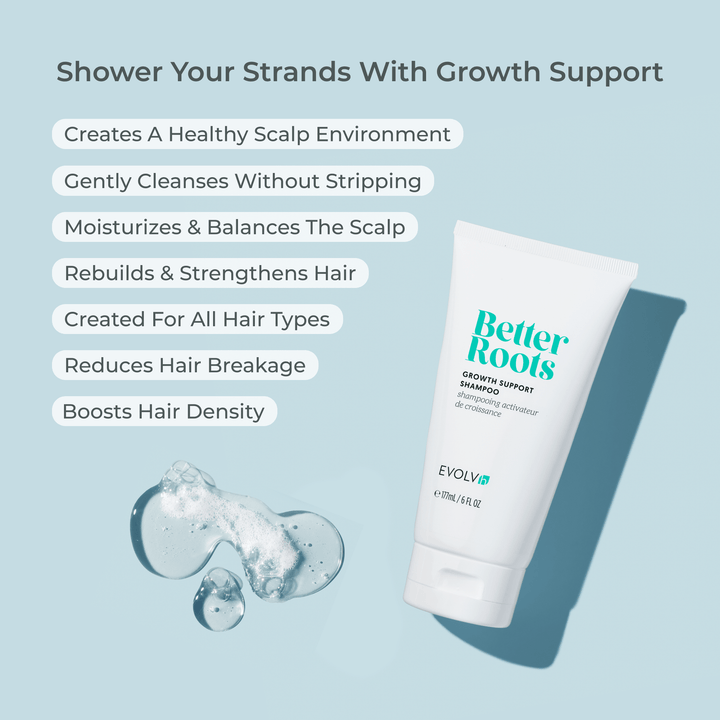 EVOLVh Better Roots Growth Support Shampoo Health Benefits