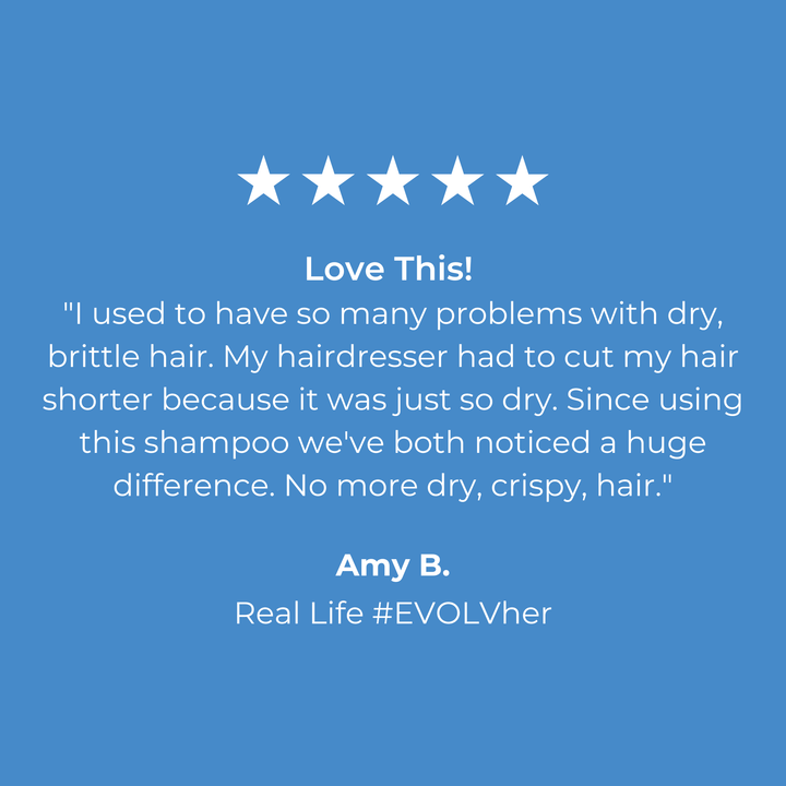 5 Star review of EVOLVh SmartCurl Shampoo & Conditioner Duo