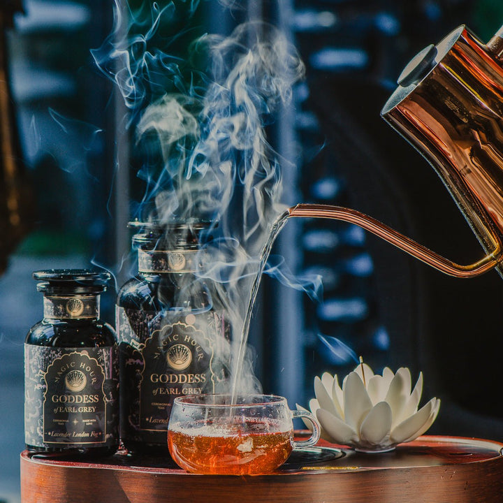 Magic Hour Goddess of Earl: Lavender London Fog- Tea for Blooming Clarity & Calm Moods