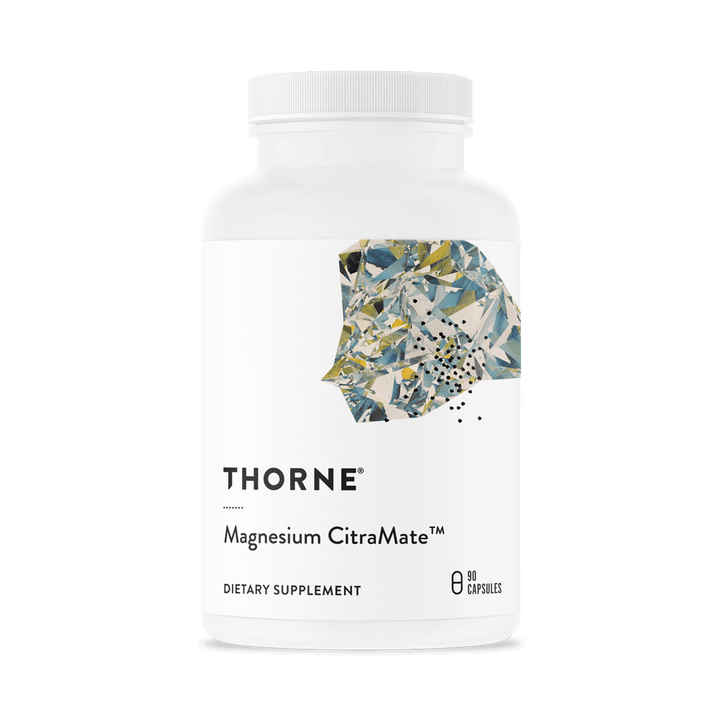 Thorne Magnesium CitraMate supports smooth and skeletal muscle