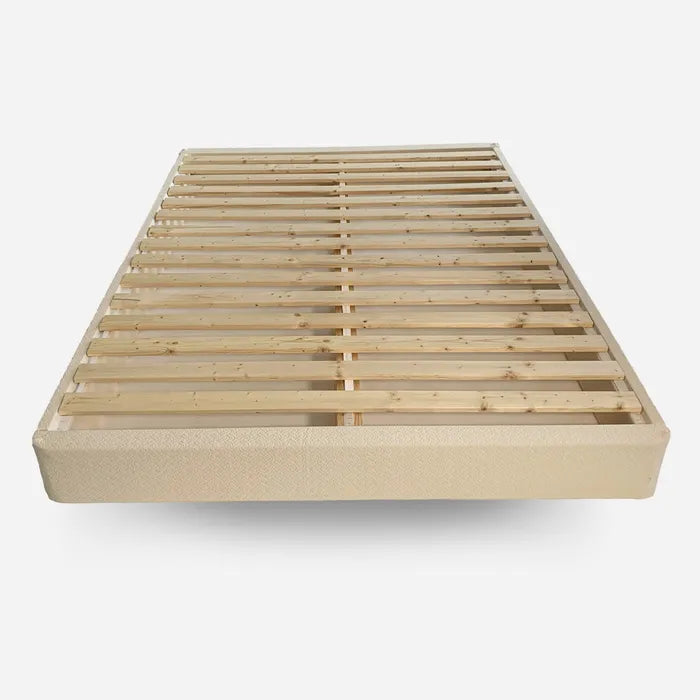 The certified Naturepedic organic mattress foundation is strong and sturdy for long lasting support