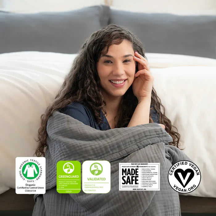 Why Choose the Naturepedic 4-Layer Muslin Blanket?
