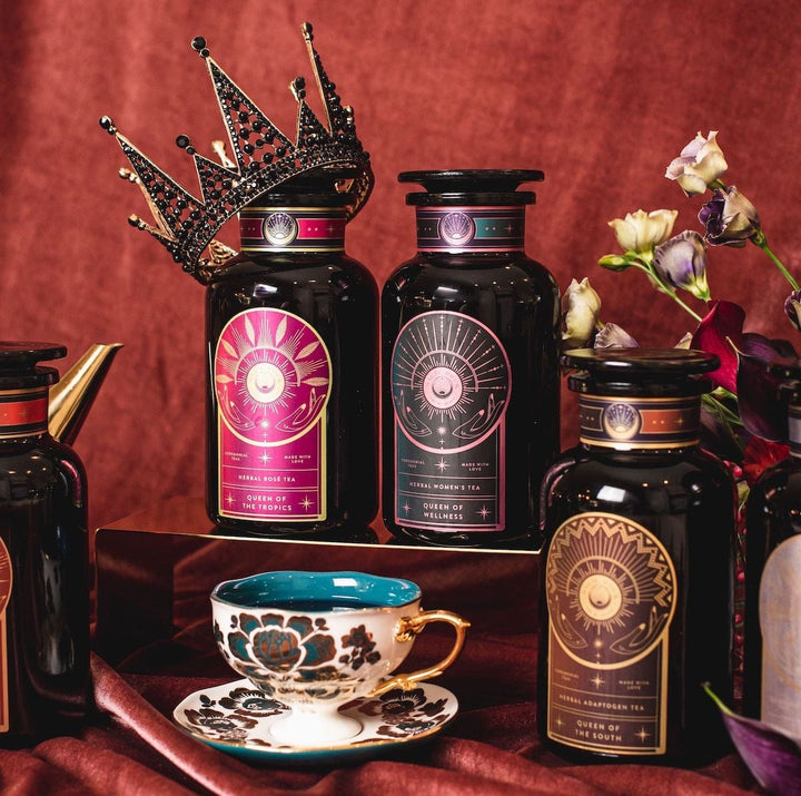 Magic Hour Queen of Wellness: Women's Hormone Balancing Tea for PMS, Healthy Cycles & Menopause Promotes Hormonal Balance
