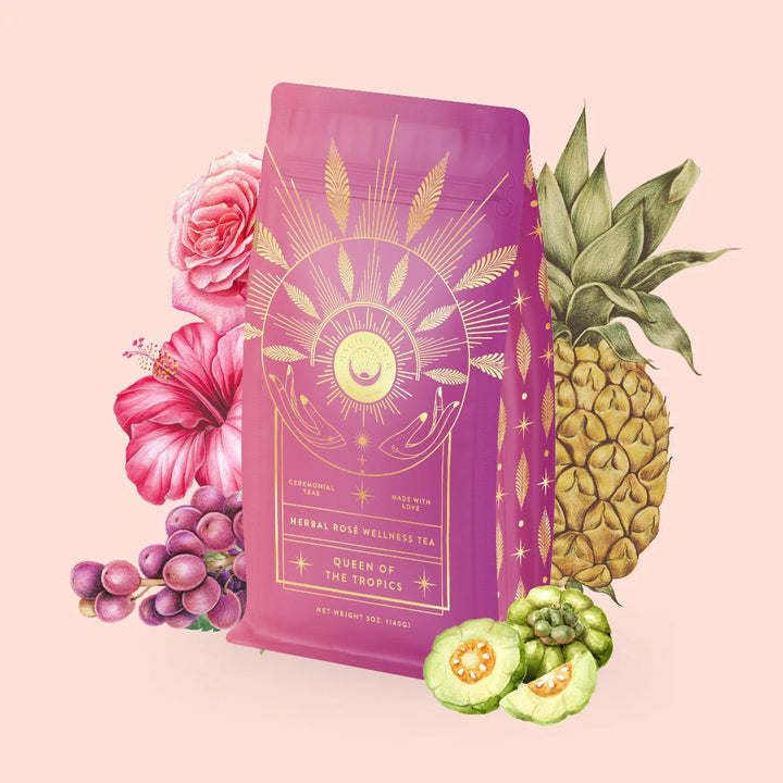 Magic Hour Queen of the Tropics: Rosé all Day Alternative Tea Refill Pouch