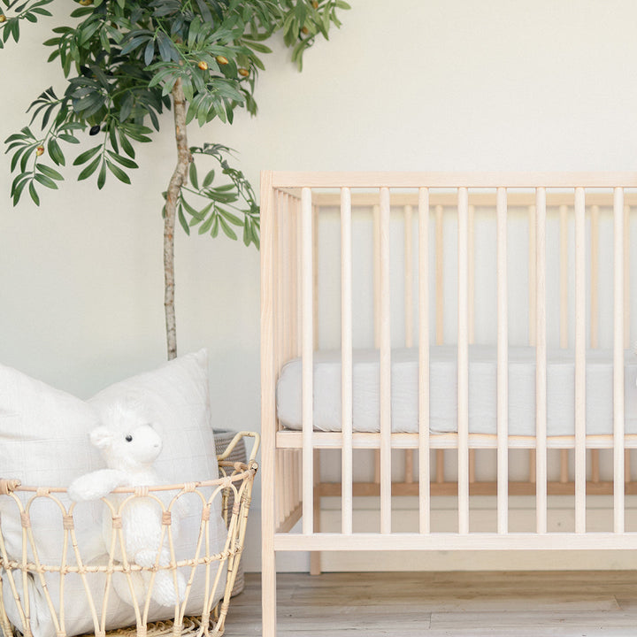 Simply Organic Bamboo fitted crib sheet