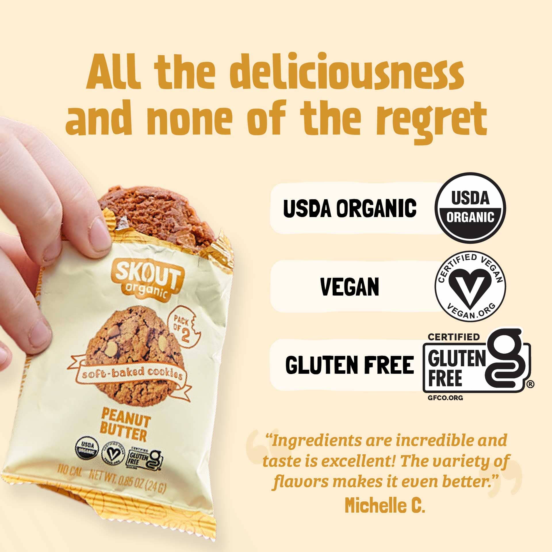 Skout Organic Soft Baked Cookie Variety Pack – The Swell Score