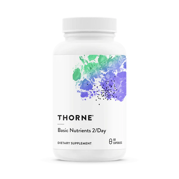The Foundational Five Supplement Stack — Dr. Rhonda Patrick Inspired | Omega-3, D3+K2, Multivitamin, Sulforaphane, Magnesium – The Swell Score - Thorne Basic Nutrients 2/Day