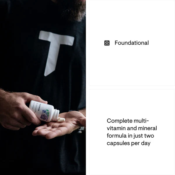 The Foundational Five Supplement Stack — Dr. Rhonda Patrick Inspired | Omega-3, D3+K2, Multivitamin, Sulforaphane, Magnesium – The Swell Score - Thorne Basic Nutrients 2/Day - Promote eye health, healthy skin, and immune function.