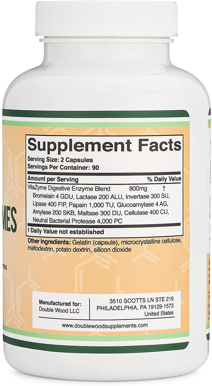 Double Wood - Essential Digestive Enzymes Facts