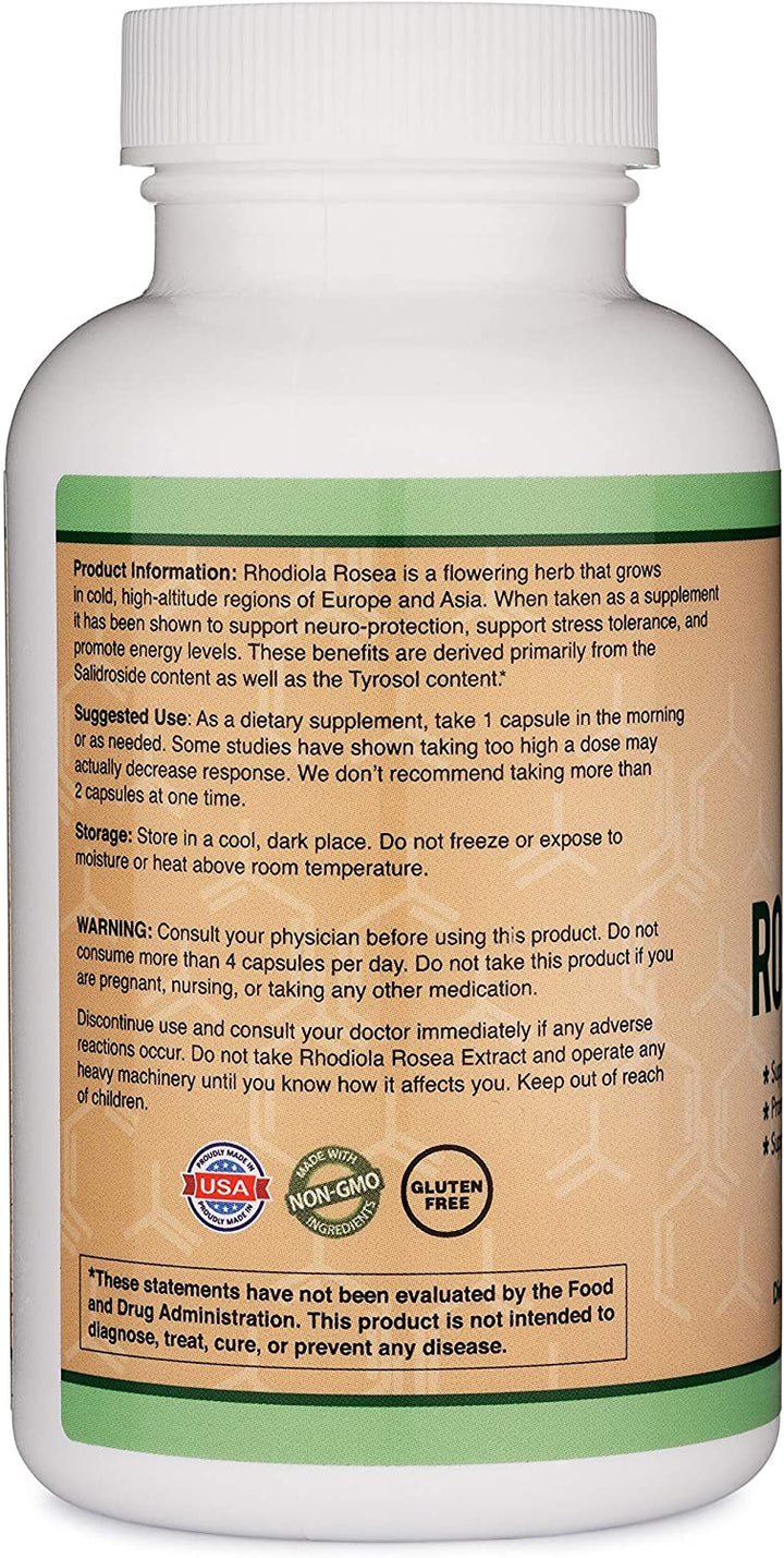 Rhodiola Rosea Extract Usage