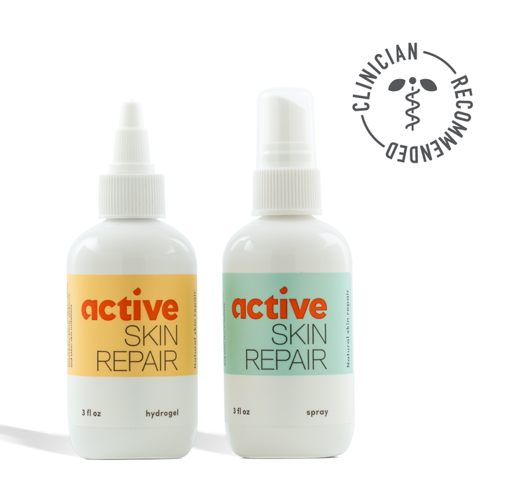 Active Skin Repair Spray and Hydrogel Bundle