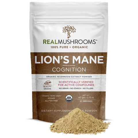 Organic Lions Mane Mushroom Powder – Final Sale - Exp 3/24