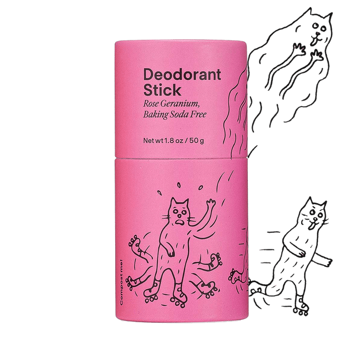 Meow Meow Tweet -Rose Geranium Deodorant 