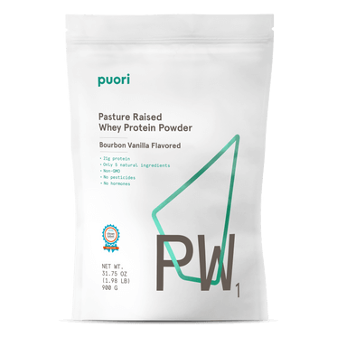 Puori PW1 - Whey Protein Powder (Bourbon Vanilla)