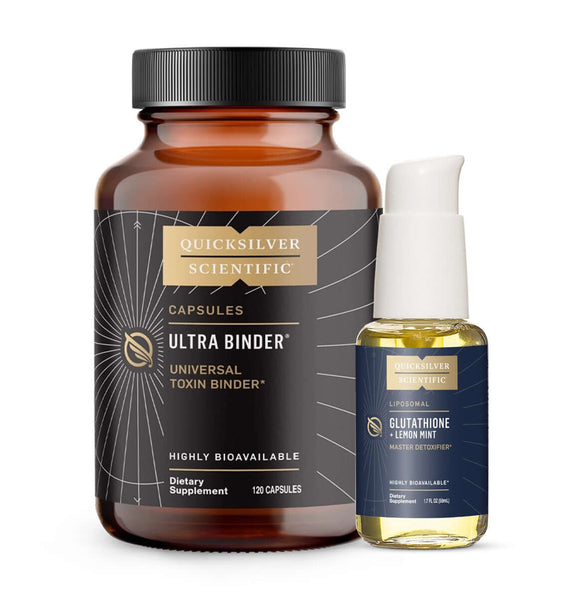 glutathione binder Quicksilver Detox Set The
