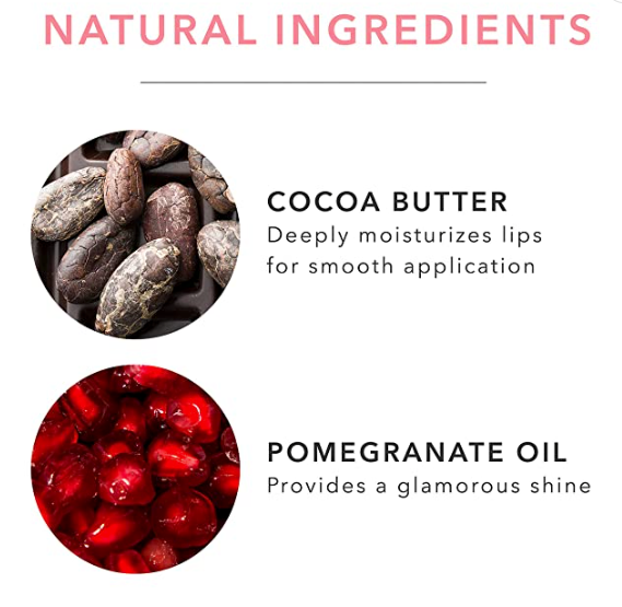 100% Pure - Fruit Pigmented Lip Gloss Cocoa Butter & Pomegranate Oil