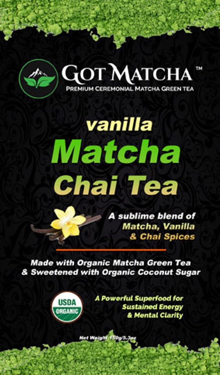 Got Matcha Vanilla Chai Tea Matcha 150 g
