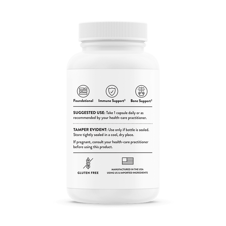 Thorne Vitamin D-10,000 Suggested Use