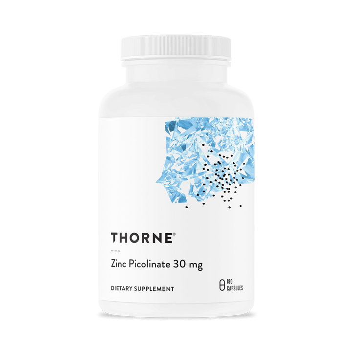 Thorne Zinc Picolinate 30mg (180 count)