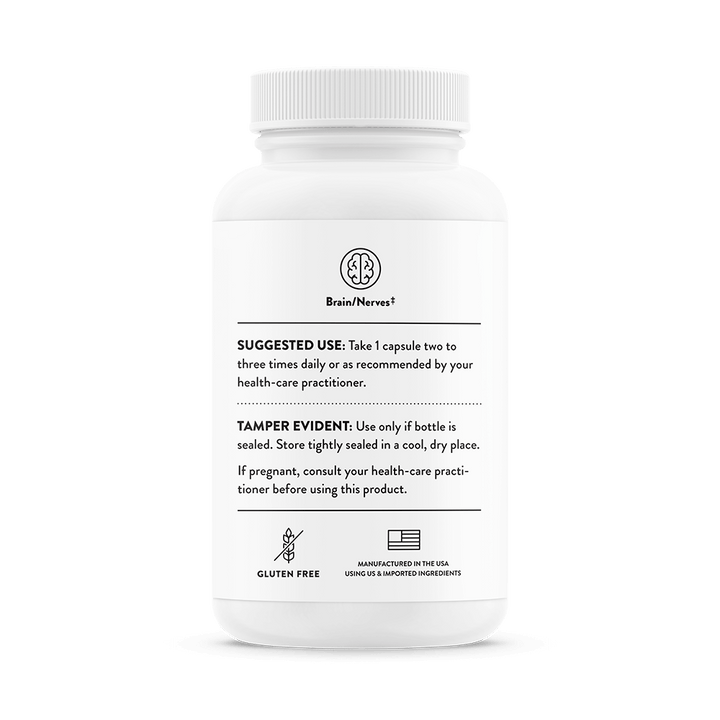 Thorne Acetyl-L-Carnitine Back Bottle 