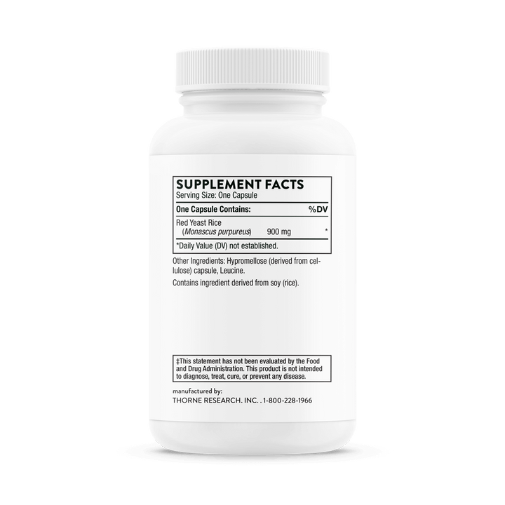 Thorne Choleast-900 Supplement Facts