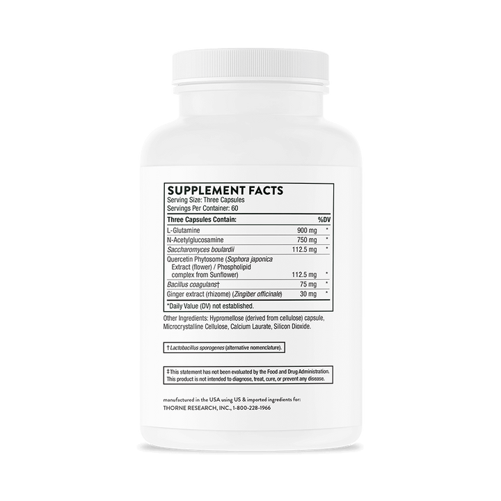 Thorne Perma-Clear Supplement Facts and Ingredients