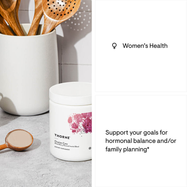 Thorne Ovarian Care - Support your goals for hormonal balance and/or family planning