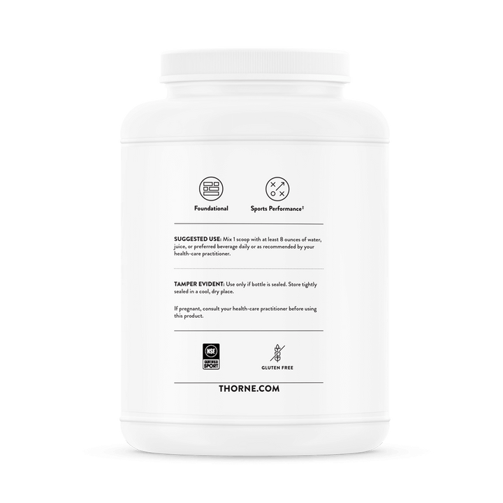 Thorne Whey Protein Isolate - Vanilla Suggested Use