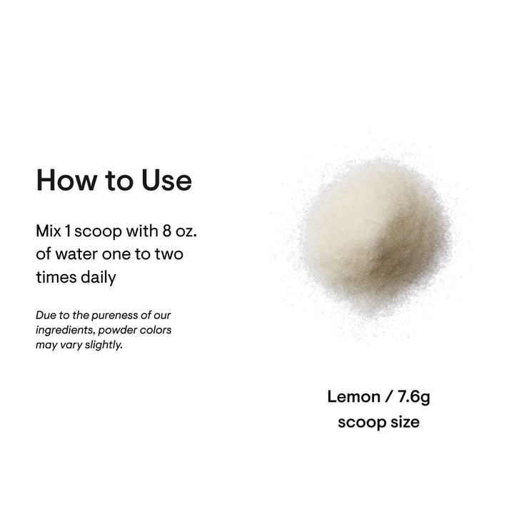 How To Use Thorne Amino Complex - Lemon