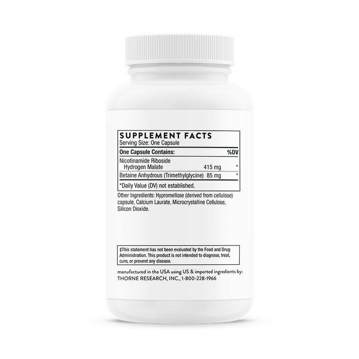 Thorne Niacel® 400 Supplement Facts and Ingredients