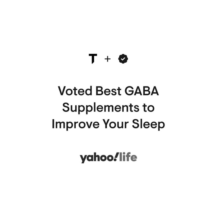 Voted Best Gaba Supplements To Improve your Sleep -Yahoo!Life